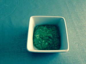 pesto sans pignon de pin